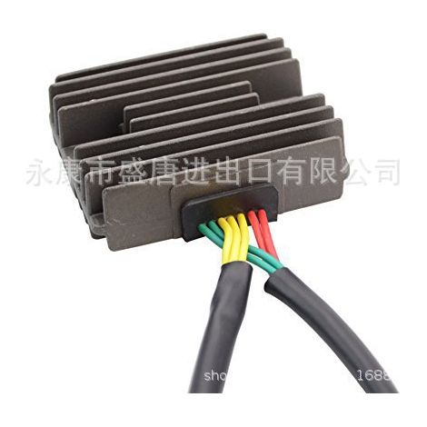 Mercur's new voltage regulating rectifier for motorcycle and marine motors is compatible with GTS SUPER 300. (1/4)