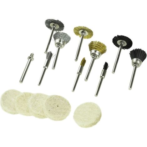 Accesorio de limpieza dedra 08t608 15 piezas precisión molienda