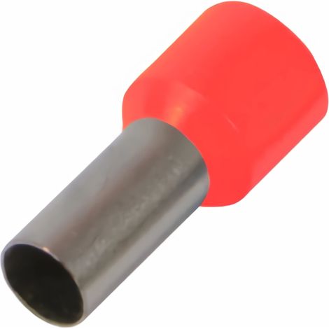 Guaina isolante per cavi E.next s3036001 1x0,5mm2 8mm rossa (100 pezzi) (1/2)