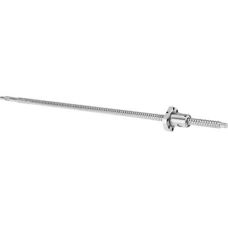 Vis écrou à billes roulé SFU1204 500mm anti-jeu sans supports latéraux (1/5)