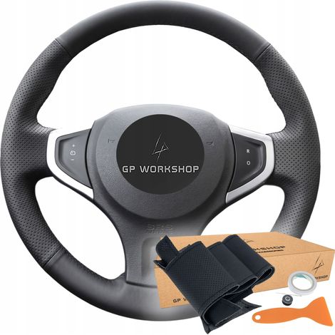 Rivestimento del volante tagliato per Renault Samsung QM5 Koleos (1/5)