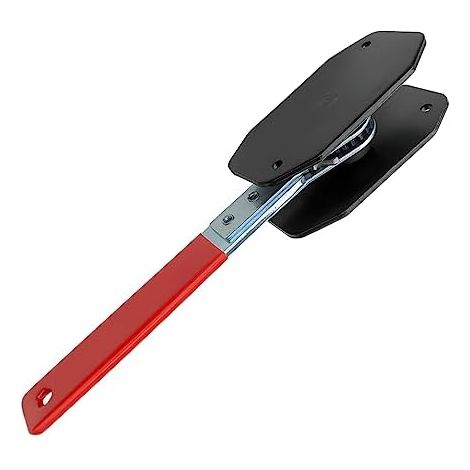 CGEAMDY Outil Clé à Cliquet pour Piston de Frein, Clé De Frein Étrier Patin D'installation, Outil Presse à Main Accessoires pour La Réparation Voiture, Épandeur De Piston Rotatif à 360 Degrés (Rouge) (1/5)