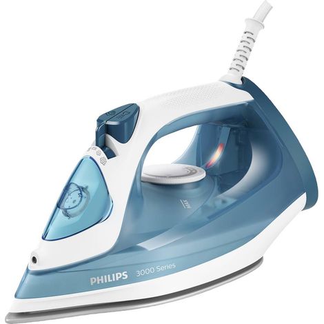 Philips Home DST3011/20 Ferro da stiro a vapore Bianco, Azzurro 2100 W