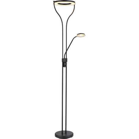 Lampe Mère et Enfant LED Noire 3000K