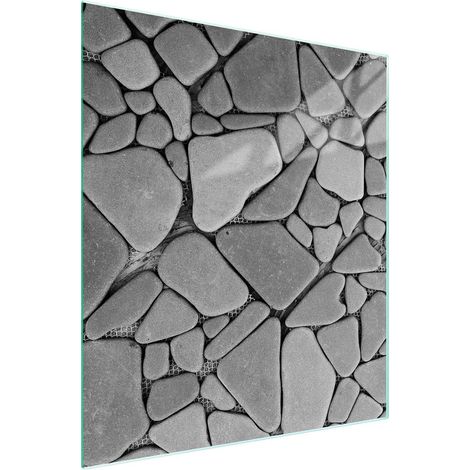 TAGLIERE IN VETRO 45x52 cm, in pietra (1/5)
