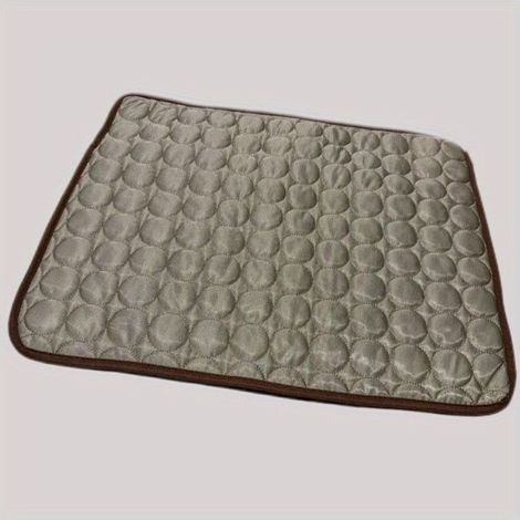 Dog Cooling Mat, Summer Pet Cooling Pad for Dogs and Cats - Café Style Basket S-50x40cm Multicolor (1/5)