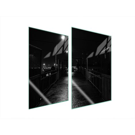 Plaque de protection en verre pour cuisine 2x35x52 (1/5)