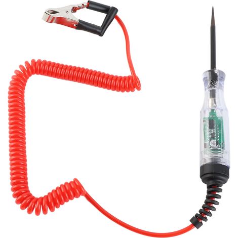 Stylo testeur de tension numérique universel 3-24V ABS robuste avec affichage LED clair pour diagnostic rapide voiture et camion (1/5)