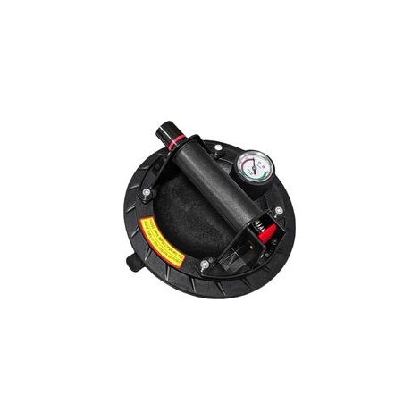 Ventouse pour carrelage Ventouse Avec manomètre Charge maximale : 200 kg Avec boîte à outils portable Pour stratifié, carrelage, verre, métaux, marbre (1/5)