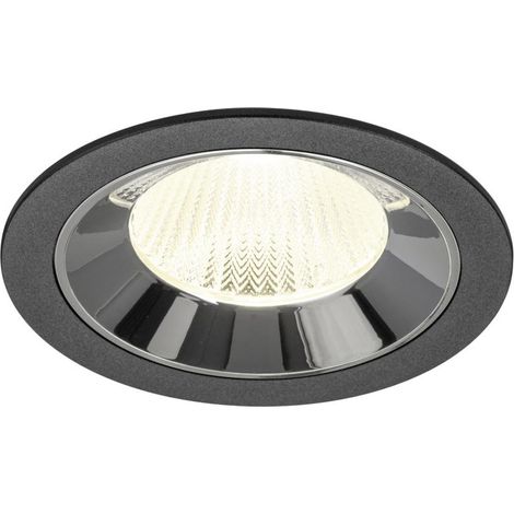 Spot encastré Numinos L noir/chrome 4000K - 40 deg - 1009797