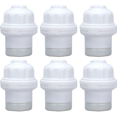 Support de lumière, douille de lampe chauffante étanche 6 pièces résistance aux hautes températures anti-fuite pour la ferme pour les fournitures d'élevage
