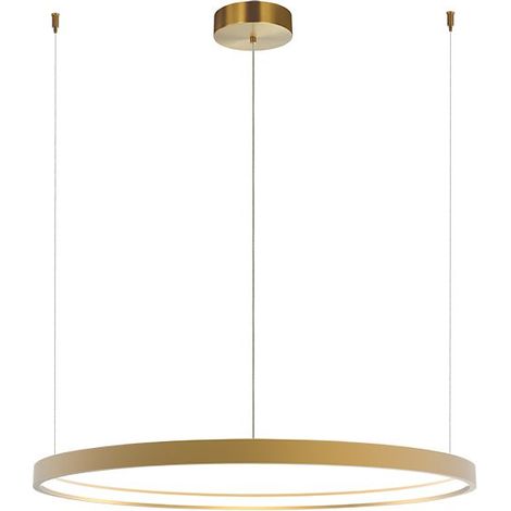 Suspension Luminaire LED D600 28W Variable Doré Zambelis - Blanc chaud - 3000K (1/2)