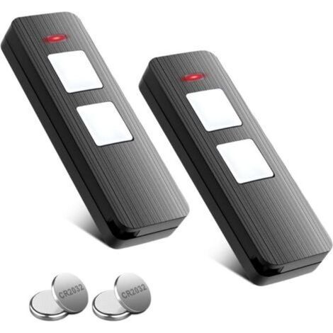 Confezione da 2 telecomandi per porte da garage 868 MHz - 2 canali - Compatibili con Sommer S10019-00001, 4018V000, 4019V000 - Codice variabile