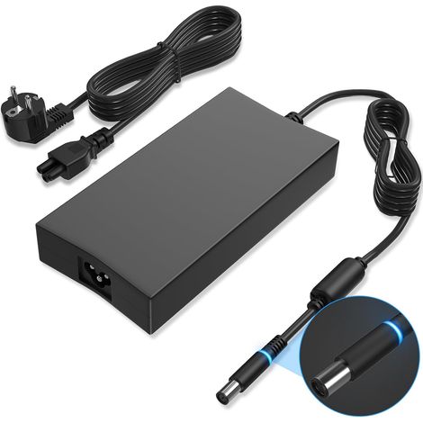 150W Chargeur 19,5V 7,7A pour Dell Alienware M14x M15x Precision M4400 M4500 Precision M90 M6300 M6400 XPS Gen 2 M170 PA-5M10 J408P DA150PM100-00 Gaming Ordinateur Portable AC Adapter (1/5)