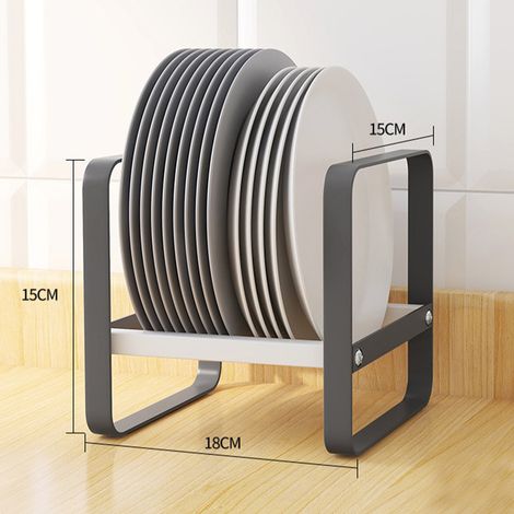 Grand meuble de rangement Ximai pour assiettes, bols, tasses et autres articles multifonctionnels. (1/4)