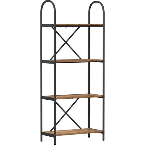 Étagère Bois ancien 60 x 30 x 146 cm Bois d'ingénierie (1/5)