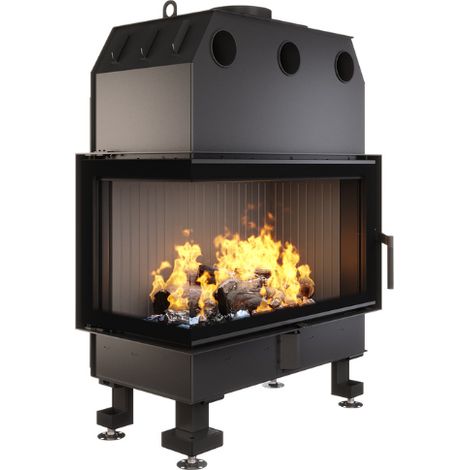 Insert de cheminée SAVEN Energy 85 x 50 x 47 L Noir (17,0 kW) ECO (1/5)