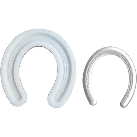 Moule en silicone en forme de fer à cheval pour fondant, bordure de gâteau, moule à chocolat (1/4)