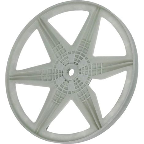 Poulie tambour 41017885 pour Lave linge CANDY, HAIER, HOOVER, IBERNA, ROSIERES, ZEROWATT , H-WASH 500