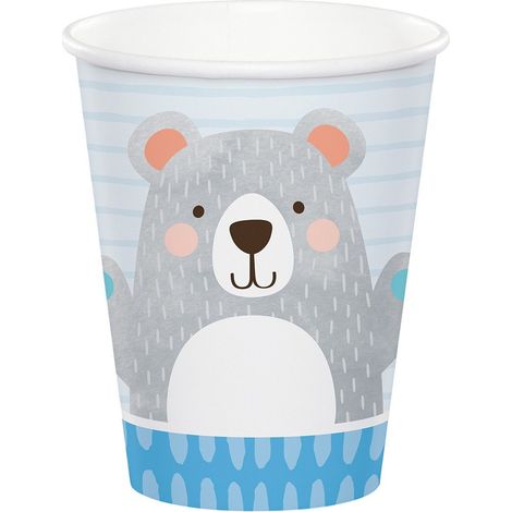 Gobelet jetable Ourson x8 - Anniversary House