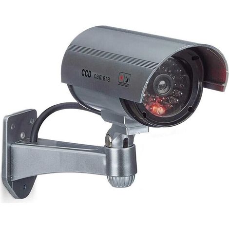 Telecamera Finta Led Lampeggiante Videosorveglianza Cam Cctv (1/4)