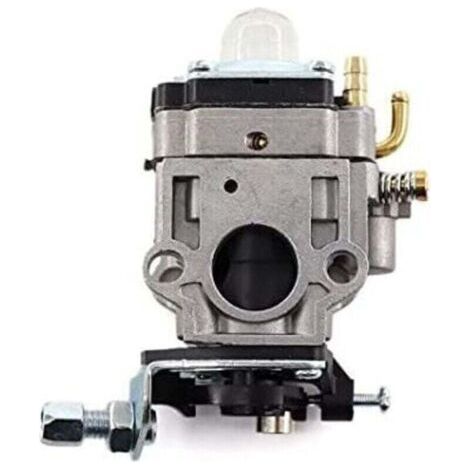 Carburateur avec tuyau à essence - Jeu de filtres à essence pour Fuxtec FX-PS152, FX-MS152, FX-MT152, MFS520, FX-FSR152 - Débroussailleuse Multiool 2 en 1 4 en 1 3 CV 52 cm3. (1/3)