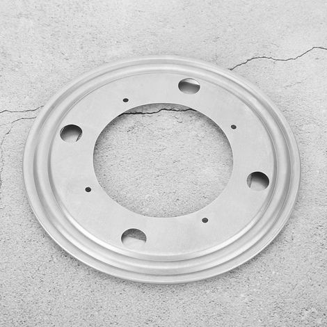 Socle rond creux pour plateau tournant / présentoir / étagère tournante / accessoires pour socle de plateau tournant (1/4)