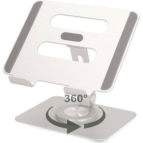 Supporto da scrivania Nedis TSTND210SI alluminio girevole 360°