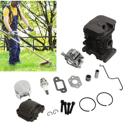 Reparatursatz für Stihl 018 MS180 Kettensägen: 38 mm Zylinder, Kolbenbolzen, Ring und elastischer Sicherungsring. (1/5)