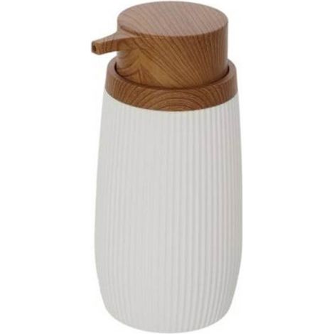 Dispensador de jabón London serie White and Wood