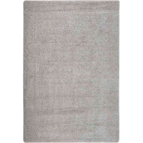 Tapis shaggy antidérapant Gris clair 140x200 cm (1/5)