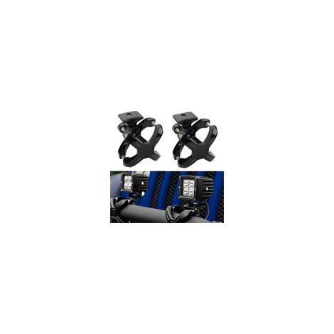 KIT DE SUPPORTS DE MONTAGE X - PARE-CHOCS - BARRE ANTIBROUILLARD LED 2"-3" - METAL (1/5)