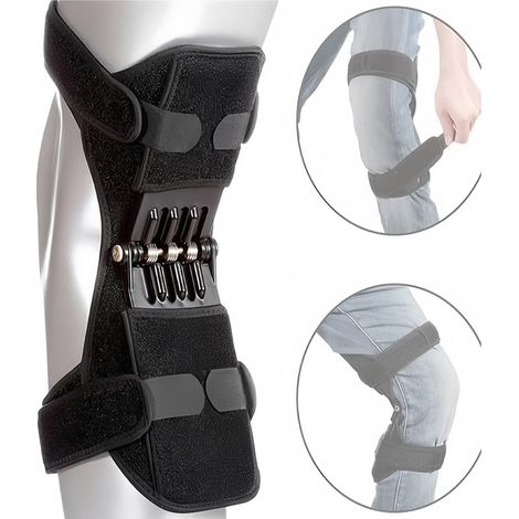 Unterstützende Kniebandage für ältere Menschen, Gehhilfe-Exoskelett, Knieschutz und Gelenkschutz für Kniebeugen und Übungen-lsw (1/2)