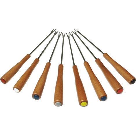 Los 8 Gabeln für Lagrange C370108 Fondue