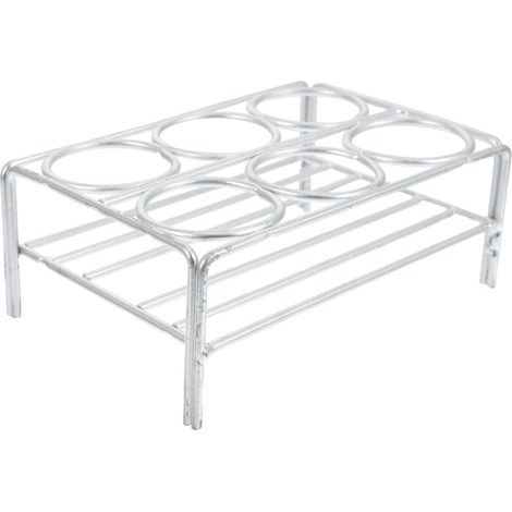 Support de Creuset en Nickel-chrome Argenté Ouverture de 36mm, Étagère Pratique pour Laboratoire, Améliore la Sécurité des Expériences en Écoles et Usines (1/5)