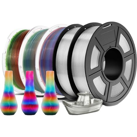 Filamento PLA, diametro 1,75 mm, materiale ecologico (1/2)