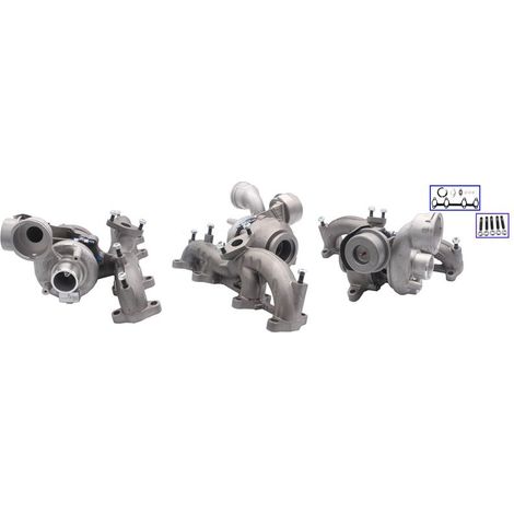 Turbocompresseur, suralimentation TMI PA54399700022 AUDI 038253010D 038253010DX
