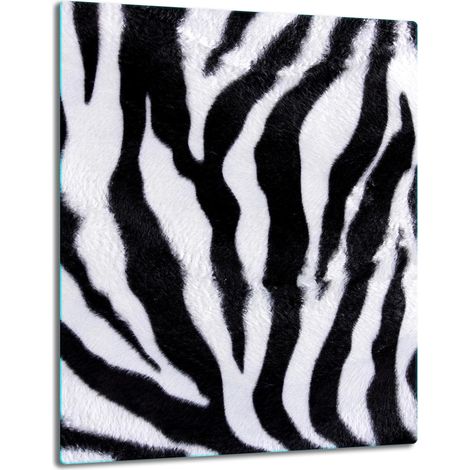 PIASTRA DI PROTEZIONE IN VETRO PER PIANO COTTURA A INDUZIONE 40x52 ZEBRA (1/5)