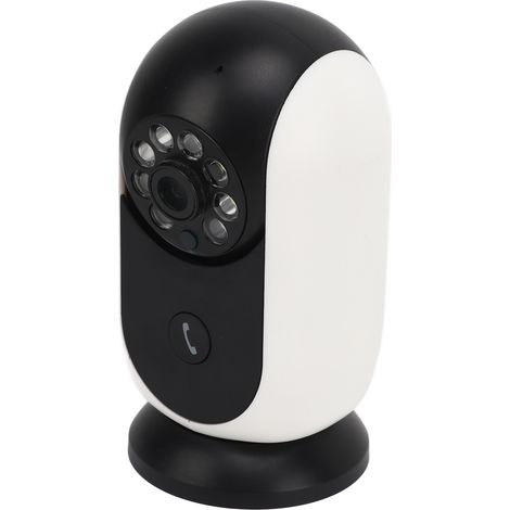 Caméra de sécurité domestique WiFi HD sans fil avec interphone bidirectionnel et double source lumineuse, compatible avec 390Eyes (prise US). (1/5)