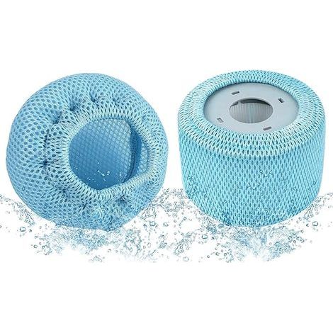 2-teiliges Schutznetz, kompatibel mit Spa-Filtern, Netzabdeckung für Mspa-Ersatzfilter, elastischer Netzschutzfilter für Filterkartuschen, Filter (1/5)