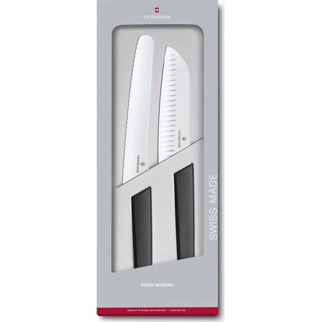 Set di Coltelli da Cucina Victorinox Swiss Modern Nero