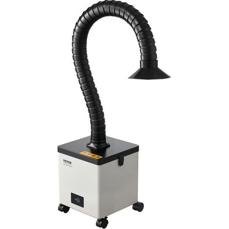 Extracteur de fumée de soudure - 85 W - Aspiration 200 m³/h - Filtre à 3 étages - Réglage à 3 vitesses (1/5)