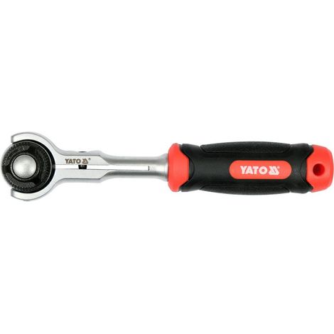 Yato grzechotka z obrotową głowicą 1/4"