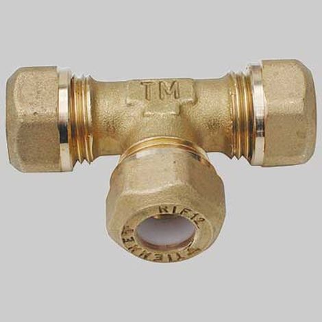 RACCORDO A TEE CON OGIVA P.T.E.F. - 16 x 16 x 16 - 1/2