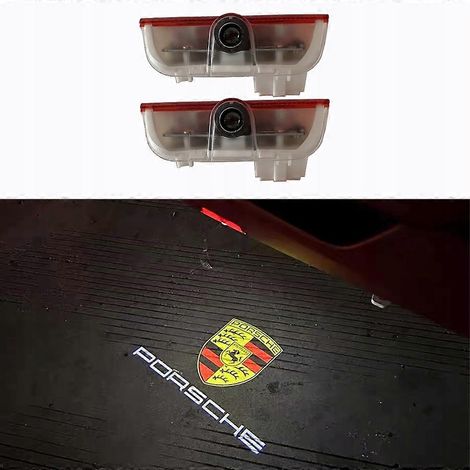 Projecteur de logo LED HD pour Porsche Cayman, Boxster, Cayenne, Macan 991 718 (1/4)