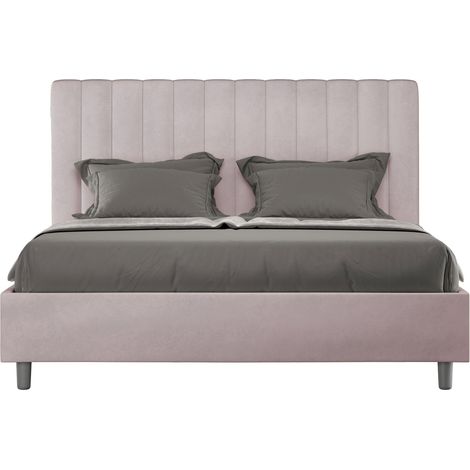 Letto Matrimoniale Francese 140x200 cm Senza Rete Agueda Glicine (1/5)