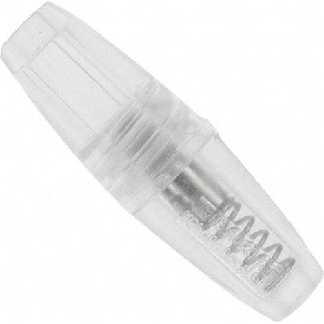 Porte-fusible en verre 5x20 transparent