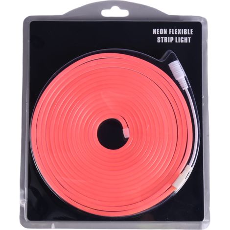 Jandei - Kit Neón de 12V. Corte cada 2,5 cm. Color ROSA. 5 metros. 6x12mm