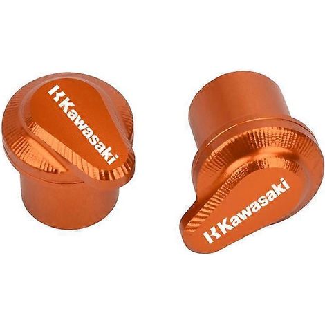Suitable for Kawasaki Z series Z400/650/750/800/900/1000/250 modified valve cap valve core cover( Analogue orange) (1/5)