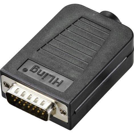 TRU COMPONENTS TC-9744136 D-SUB Steckverbinder Polzahl: 15 Draht 1 St. (1/3)